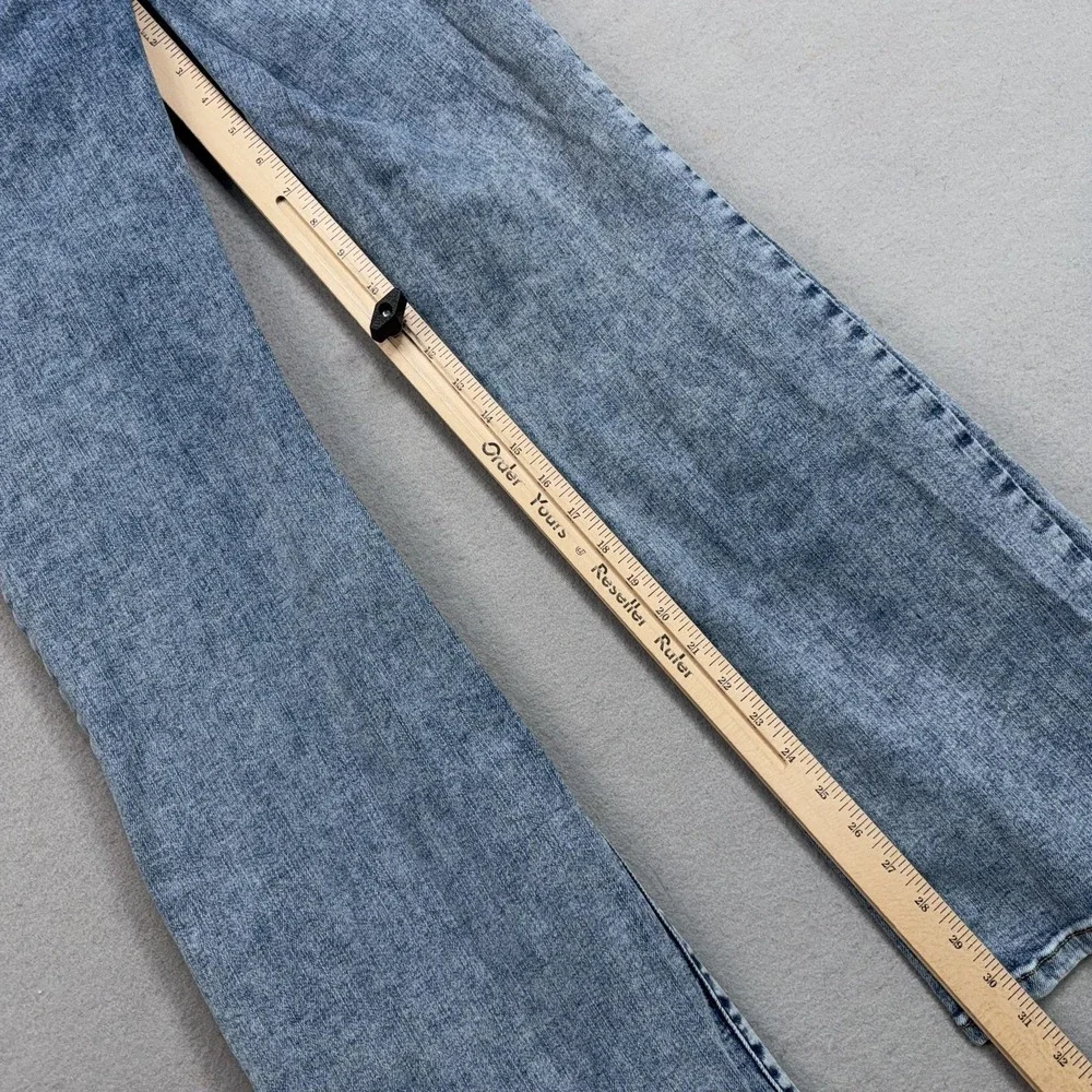 Banana Republic Jeans Womens 30/10 Light Blue Bootcut Denim Stretch Casual - Picture 12 of 15